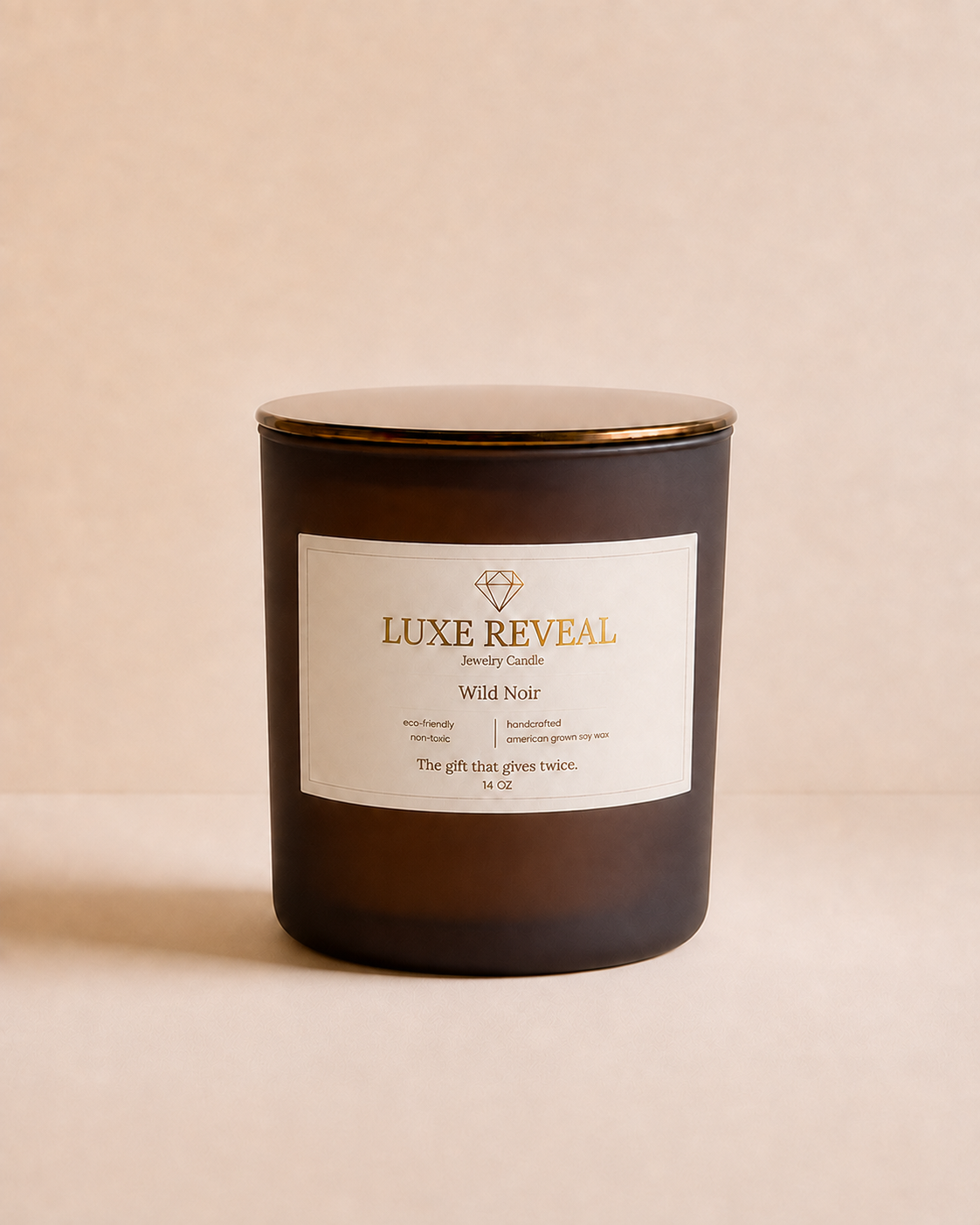 Wild Noir Luxe Reveal candle