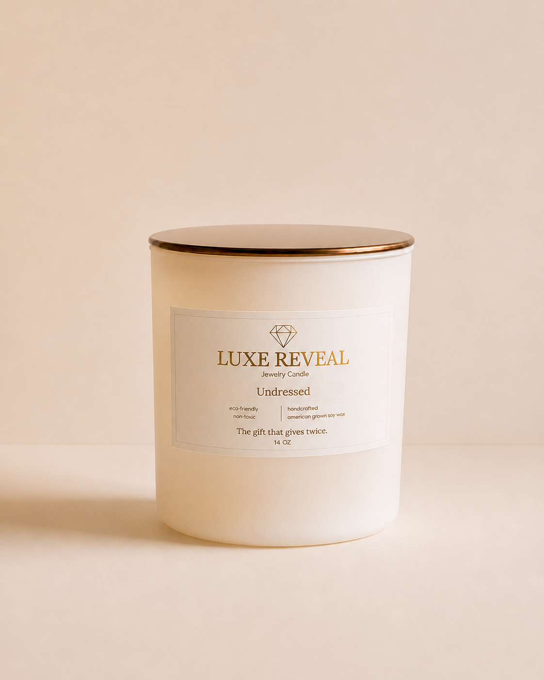 Undressed Luxe Reveal candle
